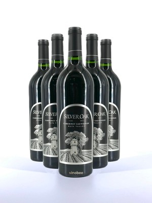 Silver Oak Napa Valley Cabernet Sauvignon 2018 750ML (6 Bottles) **96/JS**