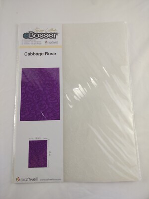 Craftwell Universal Embossing Folder Teresa Collins 8.5''x 12'' eBosser Cut'n'Boss