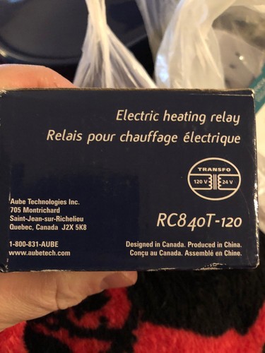 Honeywell RC840T-120 Electromechanical Relay