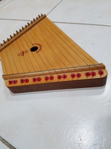 Nepenenoyka Dulcimer Wooden Lap Harp Music Maker Musical Instrument Russian VTG