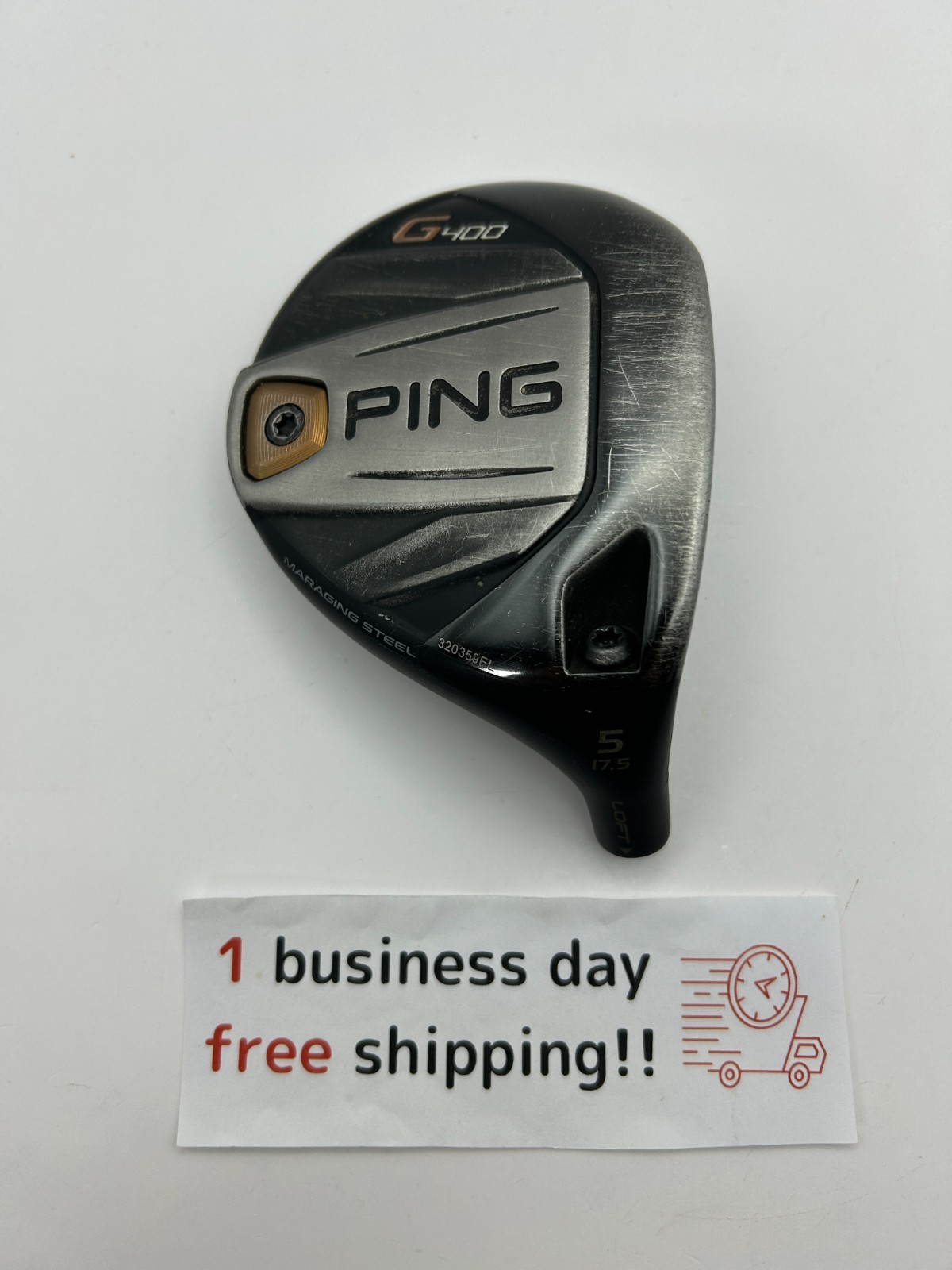 ピン PING G400 5W 17.5° PING G400 5W 17.5 fairway wood head only Right-Handed from