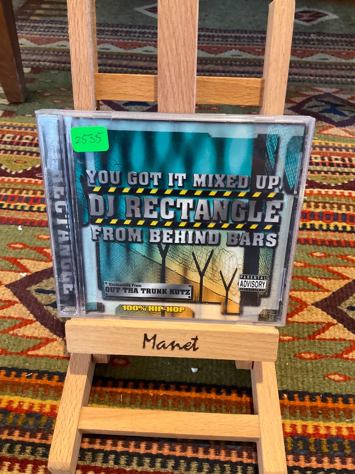 未使用 DJ Rectangle - You Got It Mixed Up DJ Rectangle – You Got It Mixed Up, From Behind Bars – Vinyl