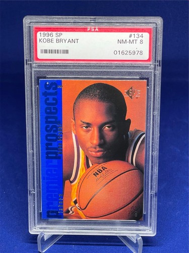 KOBE BRYANT 1996-97 EX RC PSA 8 コービー高騰中！ 1996-97 Upper Deck Kobe Bryant ROOKIE PSA 8 NM-MT #58 RC