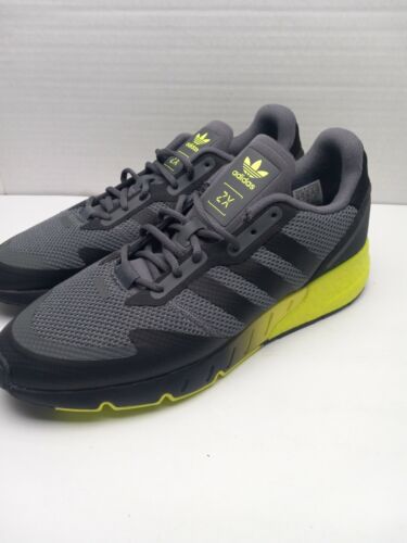 Adidas Originals Mens Size 12 ZX 1K BOOST HO1258 Gray/Black/Solar Yellow Shoes | eBay Adidas Originals Mens Size 12 ZX 1K BOOST HO1258 Gray/Black/Solar Yellow Shoes | eBay