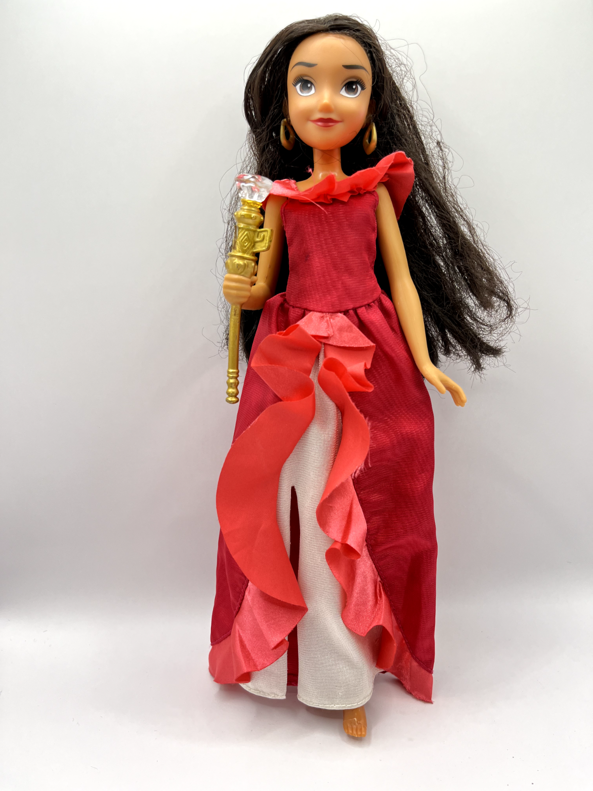 Disney Elena of Avalor Royal Gown Doll 12" Red Dress