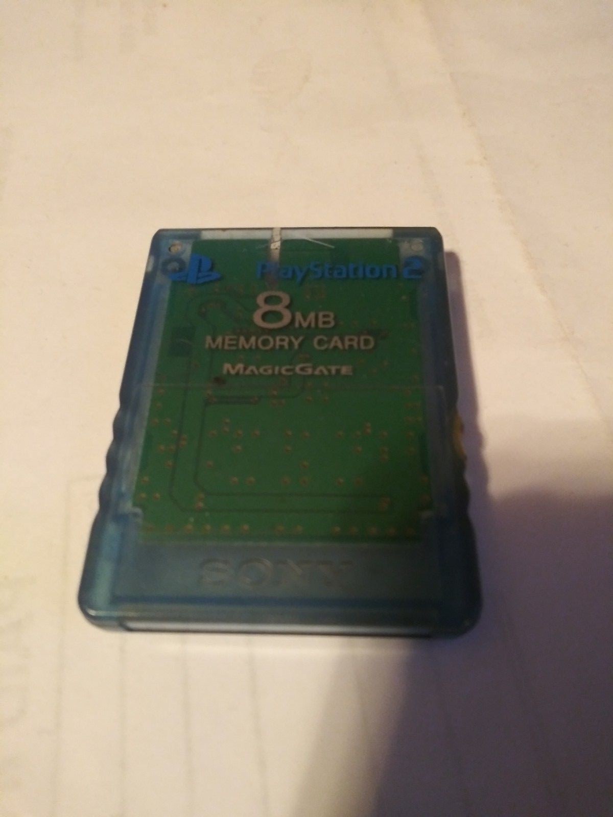Sony Playstation 2 PS2 Memory Card Magic Gate 8MB Green