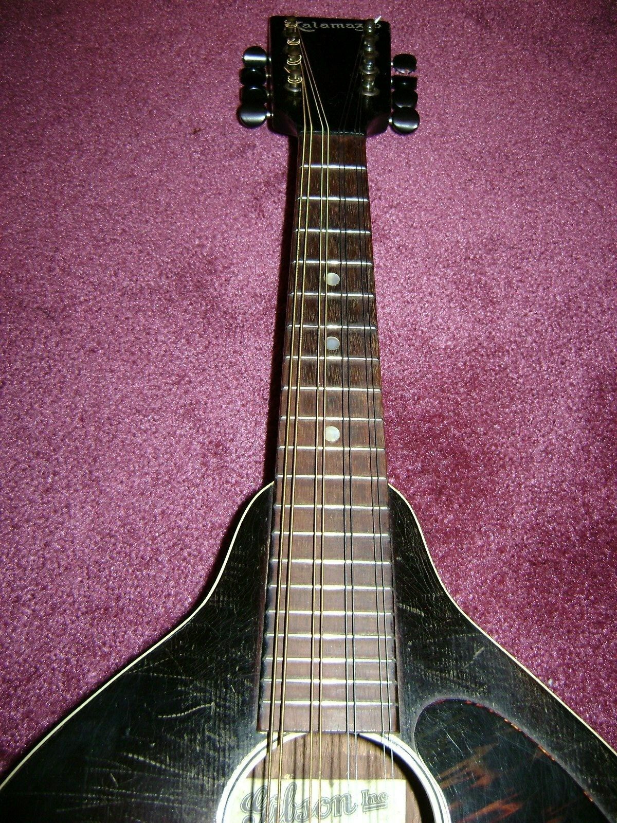 Vintage Kalamazoo 1930s KM-11 Mandolin & Case
