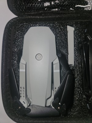 Emotion Drone Pocket Drone Collapsible Quadrocopter 2.4 GHZ Tested and Working