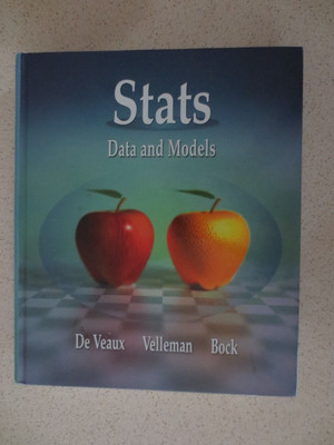 Stats Data and Models  w/CD De Veaux, Velleman, Bock  2005