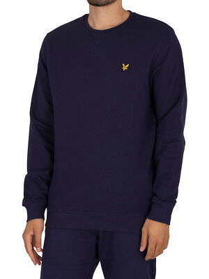 

Мужская толстовка с логотипом Lyle - Scott, синяя, Синий