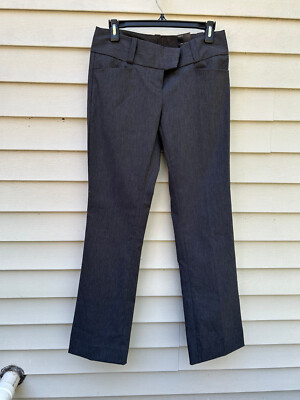 The Limited Exact Stretch Grey Womens pant Bootcut size 4 REGULAR