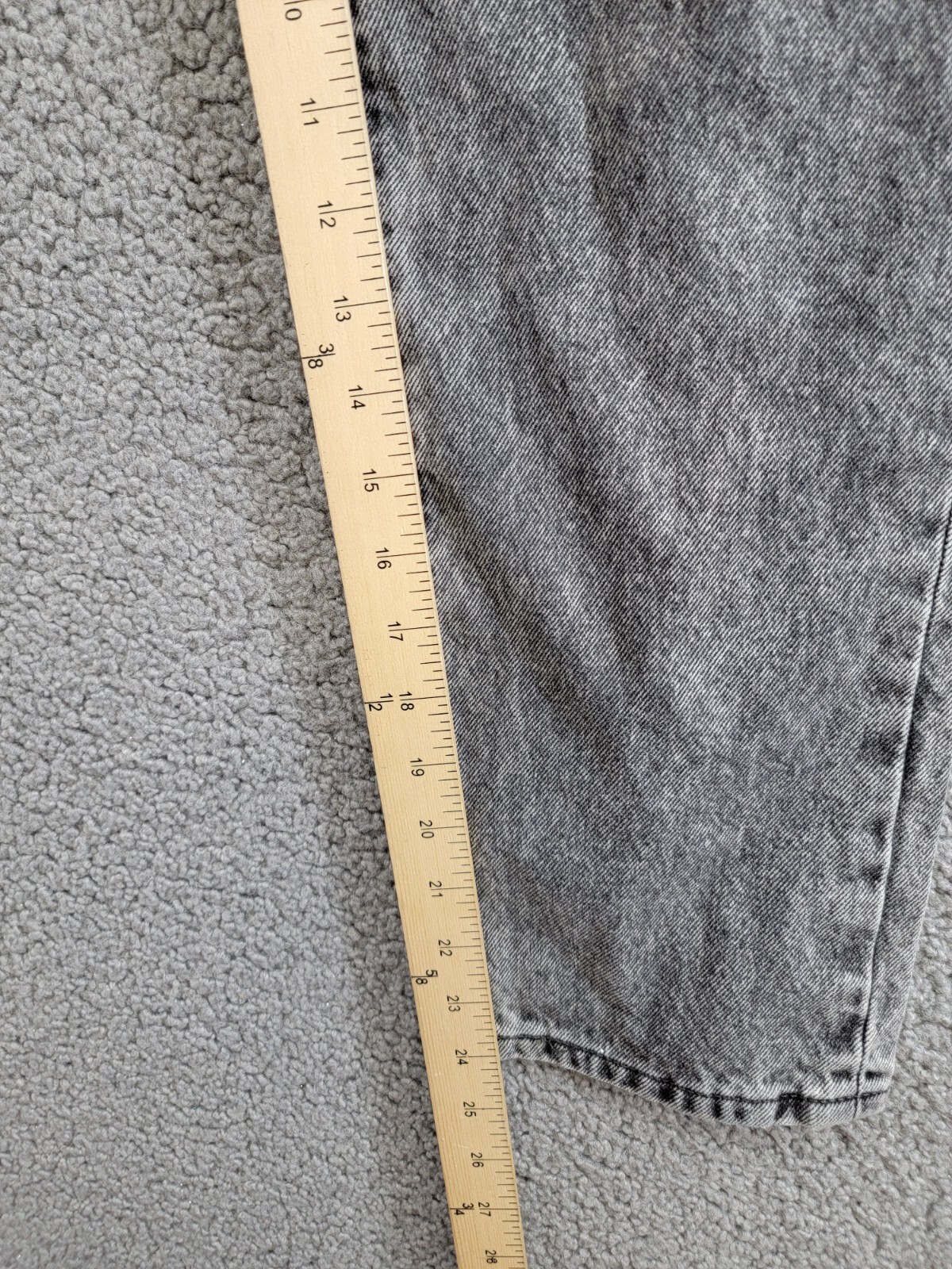 Levi's 501® Cropped Straight-Leg High Rise Jeans Women's 24 x 26 Sophisticated - Picture 7 of 16