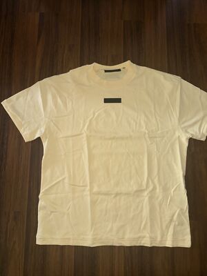 SOLD OUT Fear of God Essentials Garden Yellow SML HEAVY T-Shirt 380 GSM 2024 L