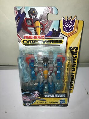 Transformers Cyberverse Starscream Scout Class New
