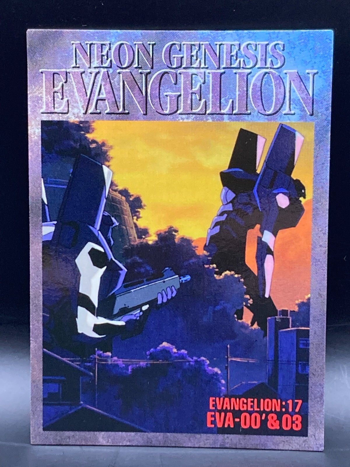 EVA-00 ＆ 03 Neon Genesis Evangelion Card TCG EV17 Japanese