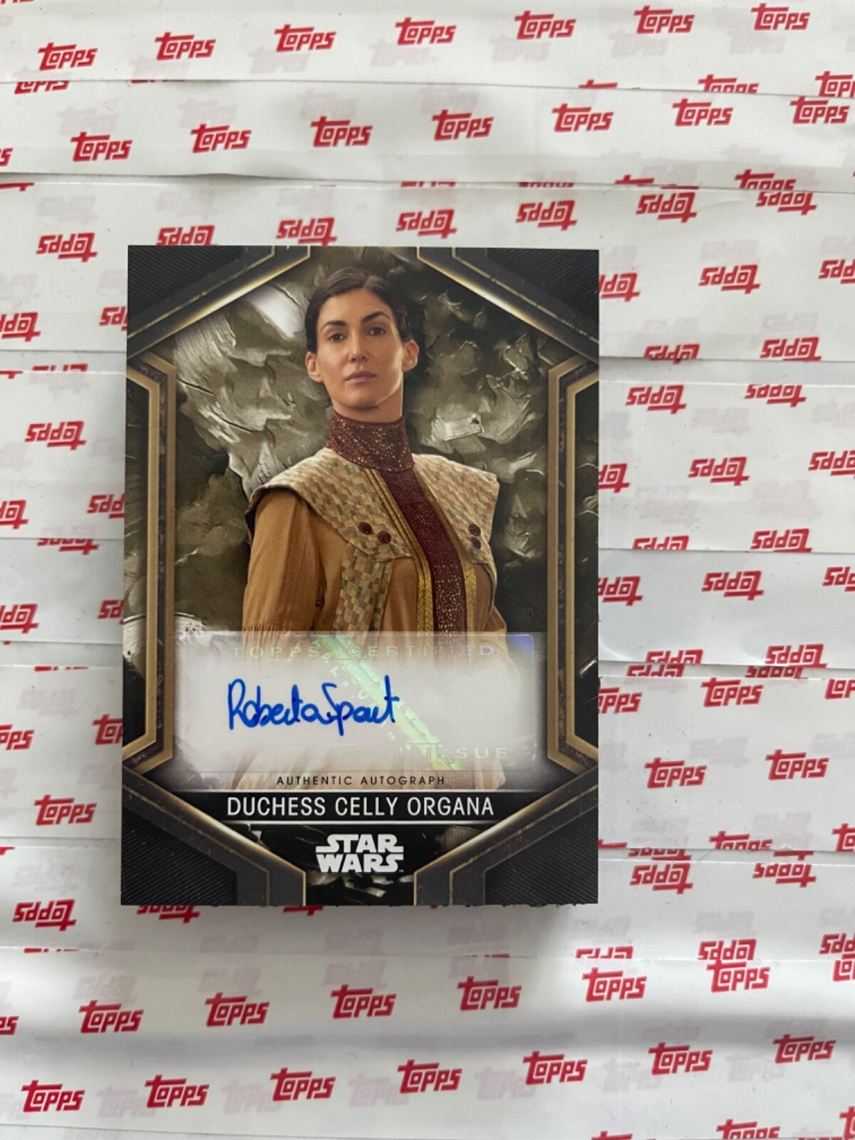 Topps - スケッチカード Topps Star Wars レイア・オーガナ シスの復讐 貯金缶 topps スターウォーズスケッチカードレイア