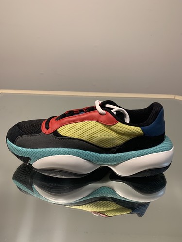 New Puma Alteration Curve Black Lime-light Men's Sneaker Sze New Puma Alteration Curve Black Lime-light Men's Sneaker Sze