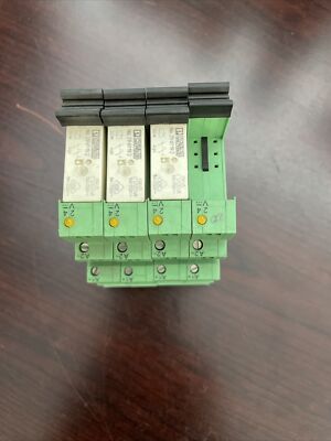 Lot of 4  PHCENIX CONTACT PLC-BSC-24DC/1-1/ACT 2967057