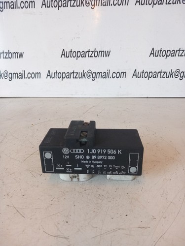 VW AUDI SEAT SKODA RADIATOR COOLING FAN CONTROL RELAY Oem 1J0919506K #4h6