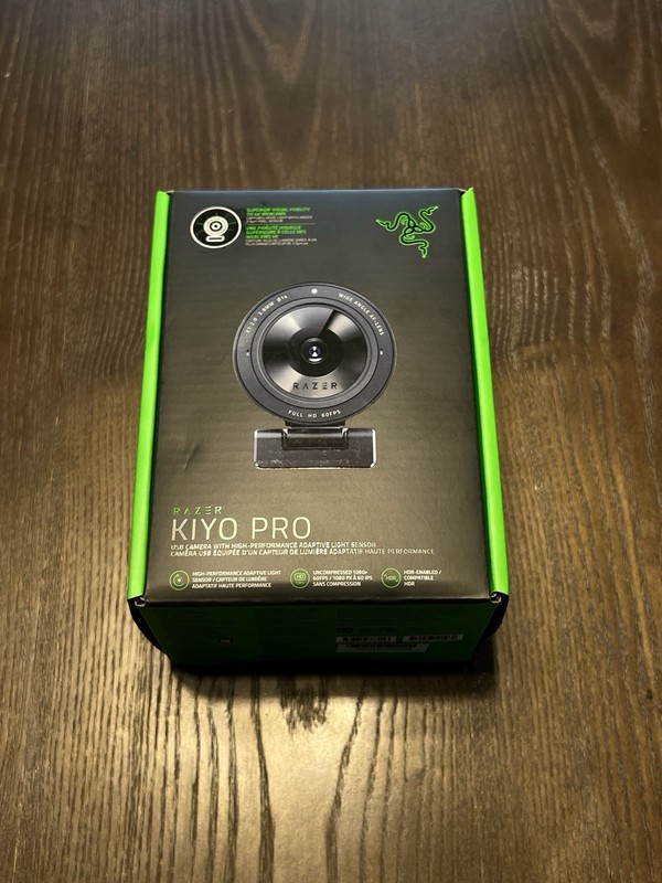 Razer Kiyo Pro Webcam - Full HD 1080p 60FPS BRAND
