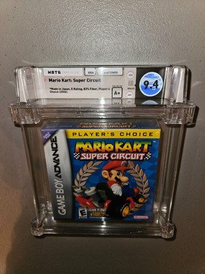 Mario Kart Player's Choice Wata 9.4 A+ Nintendo Gameboy Advance GBA Sealed New