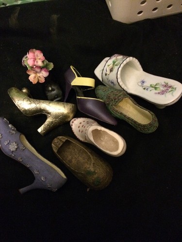 Decorative Ceramic Shoe Lot 8