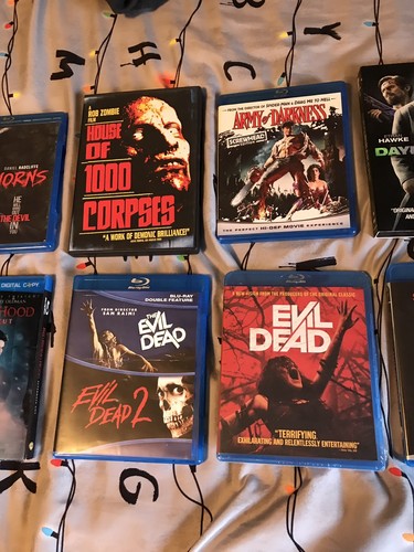 Horror Movie Lot Evil Dead, Army Of Darkness, Sinister, House Of 1000 Corpses