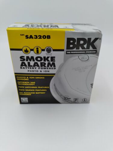 Smoke Alarm Battery Powered BRK From Maker Of First Alert SA
