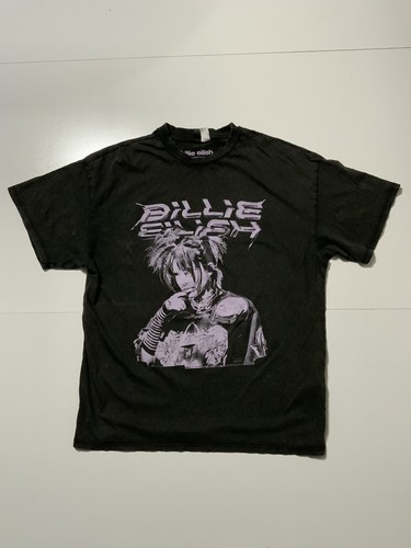 Billie Eilish Lash Music 2023 Tour Concert Merch Graphic