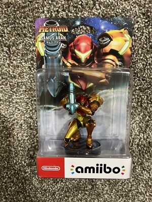 Nintendo Amiibo Metroid Samus Returns Series Samus Aran Wii U Switch