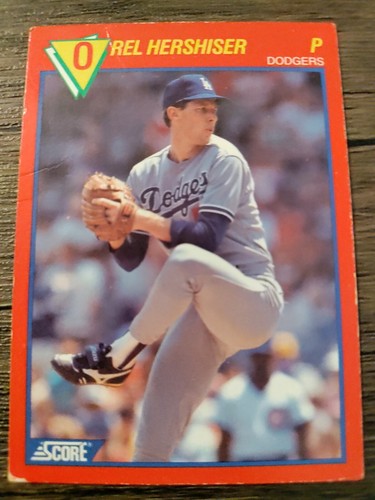 Orel Hershiser Los Angeles Dodgers 1989 Score Baseball Card #35 | eBay