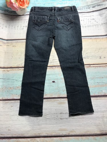 Levi's Skinny Fit Jeans Size 8 1/2 Plus Girl's Stone washed Blue