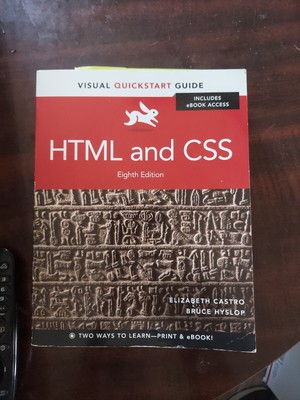 HTML and CSS with Access Code [With Access Code] Eighth edition