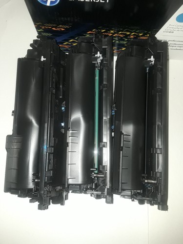 Lot of 3-HP Virgin EMPTY Toner Cartridges 648A  Cyan *EMPTY*EMPTY*EMPTY