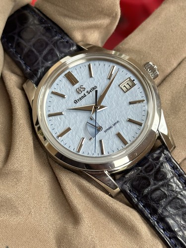 Pre-owned Grand Seiko Elegance Sbga407 Spring Drive Skyflake 2023