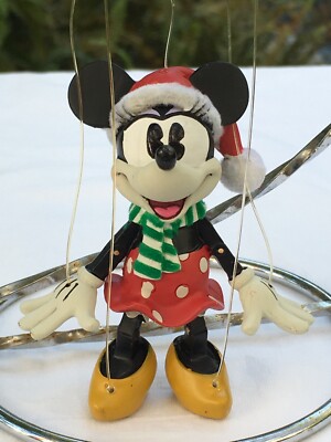 Disney Minnie Mouse Marionette Sketchbook Ornament Holiday 2020 NIB