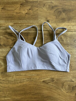 Lululemon Like A Cloud Bra Size 6 B/C Cup Purple Ash