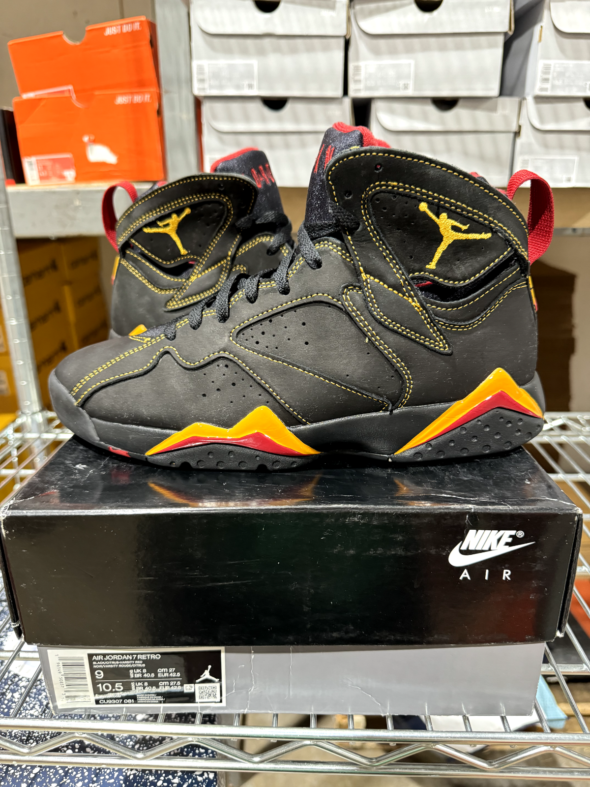 シューズ(男性用) AIR JORDAN 7 RETRO C&C Used Air Jordan 7 Retro 'Citrus' Size 9 CU9307-081 | eBay
