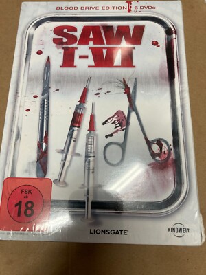 Saw I-VI (Blood Drive Edition, 6 Discs)
