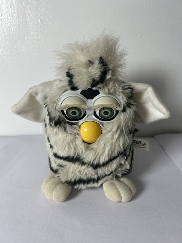 98年 ヴィンテージ ファービー 13点各1 Furby 1998 ORIGINAL 1st Gen 70-800 Grey and Pink Spotted