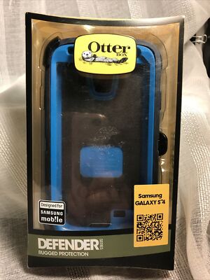 OTTER BOX DEFENDER Rugged Protection For SAMSUNG MOBILE Phone GALAXY S 4 NEW Blu