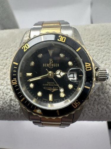 Berenger Sting Ray Womens Dive Watch New Battery‎ 28MM 6\
