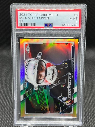 TOPPS CHROME F1 VERSTAPPEN フェルスタッペン SP 2021 Topps CHROME Formula 1 F1 MAX VERSTAPPEN PSA 9 SP IMAGE