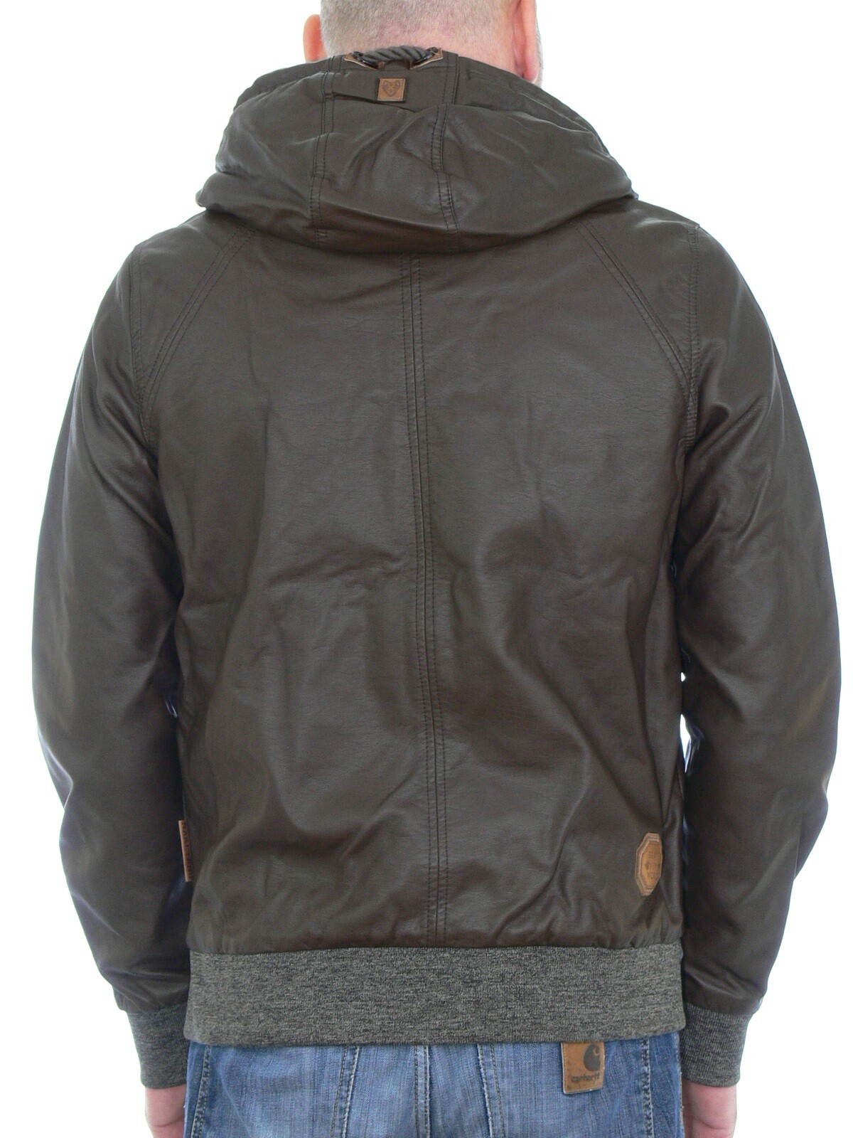 Details zu Naketano Herren Übergangsjacke Lederimitat Jacke Bitches & Sons brownie Details zu Naketano Herren Übergangsjacke Lederimitat Jacke Bitches & Sons brownie