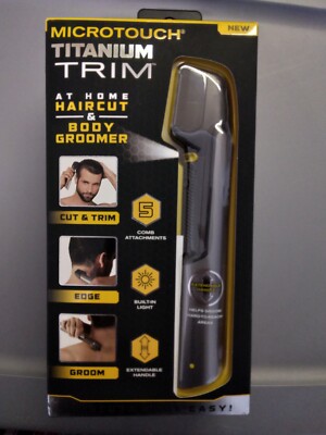 Micro Touch Titanium Hair Removal Trimmer -  New unopened 