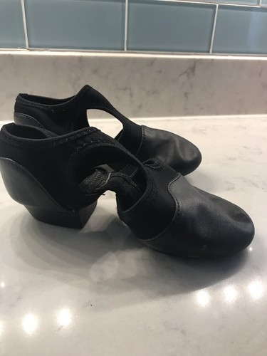 Capezio Dance Pedini Femme Jazz Shoes (Women's) Black Leather 6 M