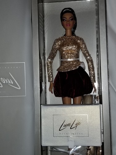 2018 Fashion Royalty Luxe Life Walking on Gold Adele Doll Free Shipping!!