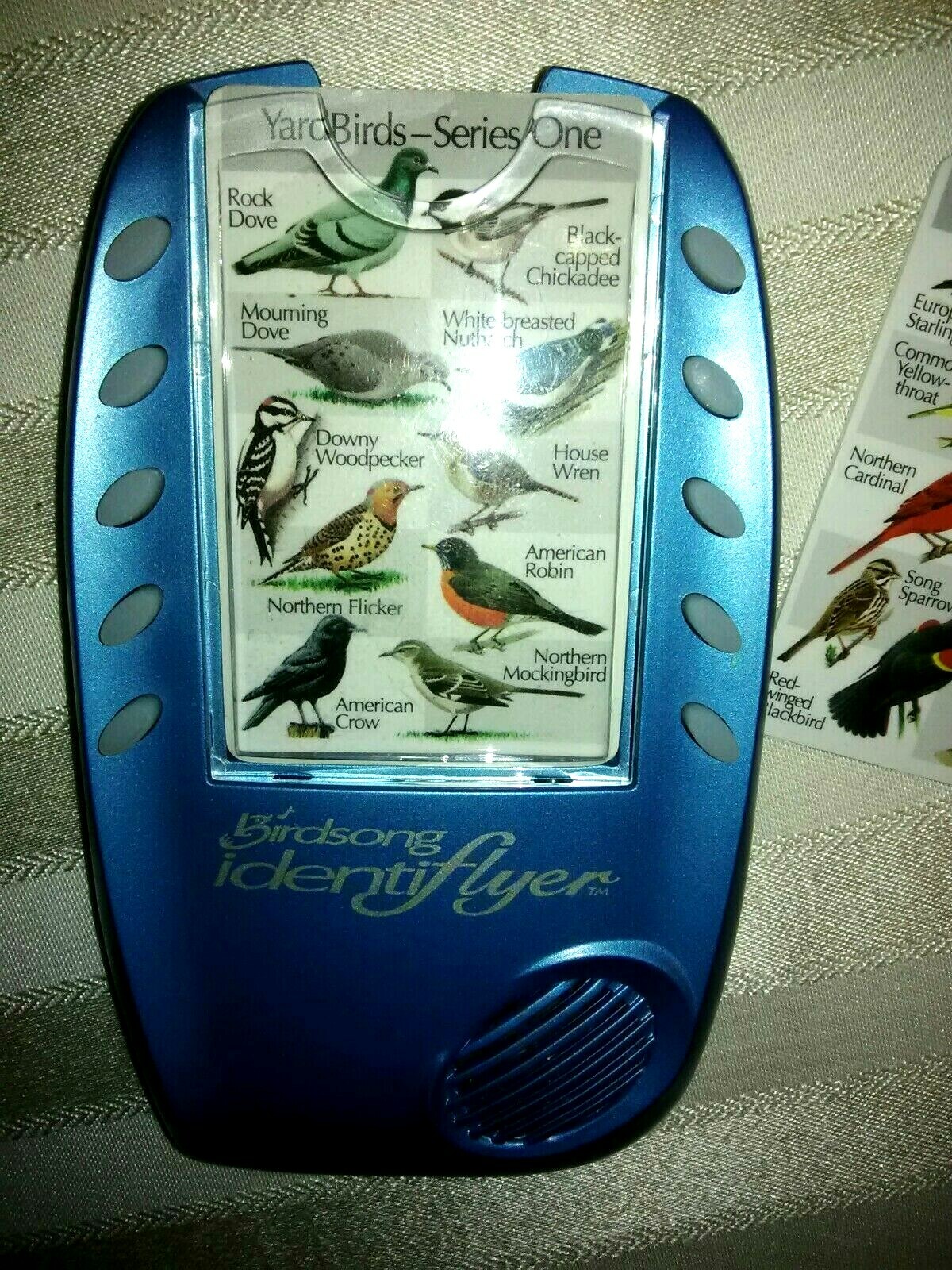 BIRDSONG IDENTIFLYER Model IFO3 With 2x Bird Cards