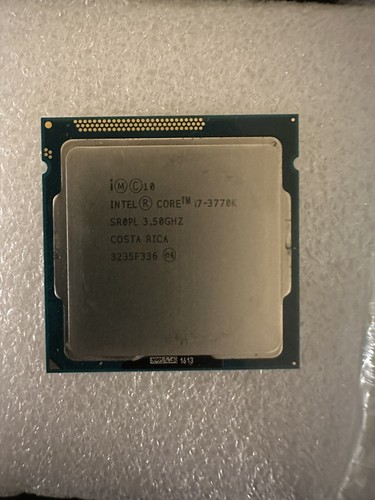 3rd Gen Intel Core i7-3770K LGA1155 CPU Processor 3.5GHz