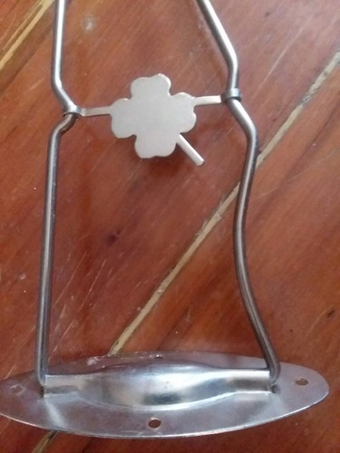 Vintage Shamrock plant robe coat bird cage birdcage swivel Hanger bracket